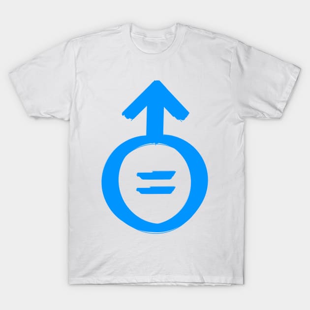 Uplifting Men - Equality Version T-Shirt by Modern Medusa